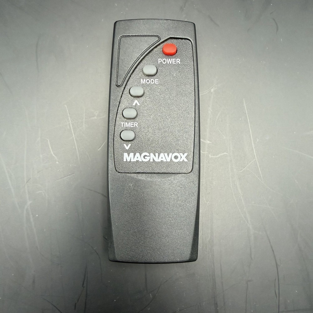 Genuine Magnavox 122023-1 Pedestal Fan Heater Remote Control OEM Black